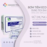 Bơm kim tiêm y tế vô trùng MPV ECO SYRINGE 3ml (Bơm tiêm ECO 3ml)
