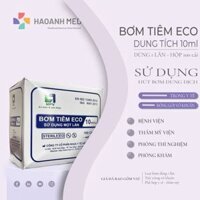 Bơm kim tiêm y tế vô trùng MPV ECO SYRINGE 10ml (Bơm tiêm sử dụng một lần 10ml/cc)
