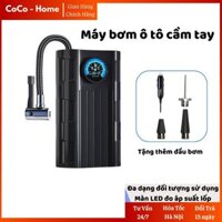 Bơm lốp máy bơm hơi bơm ô tô không dây sạc pin ,máy bơm hơi điện mini - BLX01 Gia Dụng CoCo