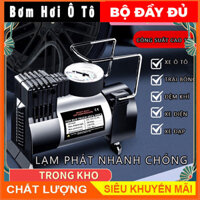 Bơm lốp ô tô 12v ,Máy Bơm 12v Siêu Mạnh 100PSI 27L/Phút Máy Nén Khí Mini ,Bơm ô Tô 12v