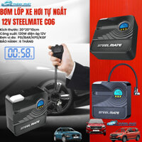 Bơm Lốp Ô Tô, Bơm Lốp Điện Tử STEELMATE C03 Bảo Hành 6 Tháng