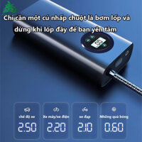 Bơm lốp ô tô Bơm mini cầm tay Bơm đa năng Thích hợp cho ô tô, xe máy, xe đạp và bóng