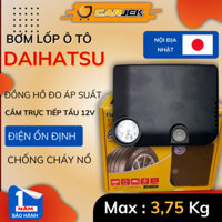 Bơm Lốp ô tô DAIHATSU chính hãng Nhật với bơm Cơ và đồng hồ đo Áp Suất , Bơm lốp ô tô mini (BẢO HÀNH 1 NĂM)