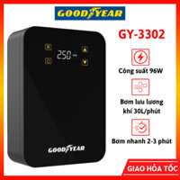 Bơm Lốp Ô Tô Điện Tử GoodYear GY-3302 Cảm Ứng Thông Minh, Tự Ngắt, Vòi Đa Năng, Đo Áp Suất Lốp Ô Tô - Bảo Hành 12 Tháng