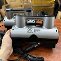 Bơm Lốp Ô Tô Toyota Điện 12V Công Suất Cao Di Động Cho Xe Hơi Và Xe Tải Tích Hợp Đồng Hồ Điện Tử Tự Ngắt