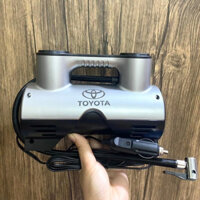 Bơm Lốp Ô Tô TOYOTA Điện 12V Công Suất Cao -Di Động Cho Xe Hơi -Tích Hợp Đồng Hồ Điện Tử Tự Ngắt