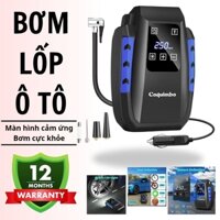 Bơm lốp ô tô tự ngắt thông minh, màn hình cảm ứng. Bơm khỏe êm, sử dụng tẩu sạc 12v tiện lợi. Bảo hành 1 năm 1 đổi 1