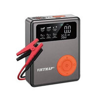 Bơm lốp ôtô đa năng tích hợp kích bình ắc quy VIETMAP DK-MF139 (13000mAh)