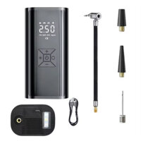 Bơm Lốp Pin 6000Mah Cổng Sạc TypeC  Ô Tô Không Khí 12V 150psi Điện Không Dây Máy Bơm Hơi Lốp Xe Và Bơm Chất Liệu ABS