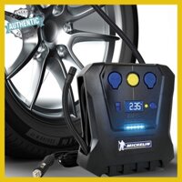 Bơm lốp tự ngắt Michelin 12266 Model mới nhất - gọn nhẹ - bơm cực khỏe-Chính hãng BH 12 tháng