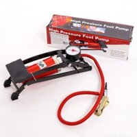 Bơm lốp xe đạp chân mini dùng cho bể bơi ôto xe máy xe đạp