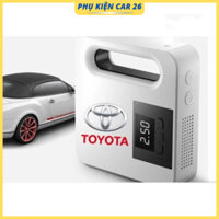 Bơm lốp xe ô tô TOYOTA  hàng cao cấp thiết kế nhỏ gọn, tiện lợi, bơm siêu khỏe có thể dùng xe máy, xe đạp, bơm bóng