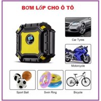 Bơm Lốp Xe Ô Tô xe hơi- Máy Nén Khí, Bơm Lốp Xe Tải Nhỏ, Xe Máy,Công Suất Lớn -Bơm Khỏe Và Không Gây Nóng.
