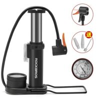 Bơm mini rock bro đa năng cho xe máy, xe đạp, bơm bóng