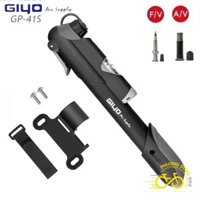 Bơm mini xe đạp GIYO GP-41S có đồng hồ áp suất