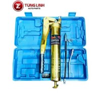 Bơm mỡ 2 xi lanh - 2 pittong 900CC hàng chính hãng. Đầu bơm mỡ nhanh cao cấp