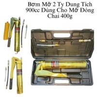 Bơm Mỡ Cầm Tay 900cc Trợ Lực 2 Ty Dùng Cho Mỡ Đóng Chai Mỡ Con Sâu