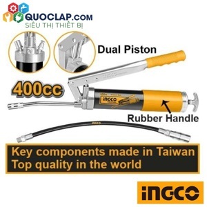 Bơm mỡ hơi Ingco GRG015002 - 400cc
