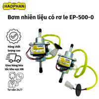 Bơm  nhiên liệu có rơ le EP-500-0 12V/24V hàng HPM động cơ thép hợp kim máy gặt, máy xúc, máy Yanmar