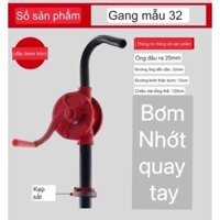 bơm nhớt quay tay, bơm Bơm Dầu Quay Tay Bằng Gang Thiết Bị Bơm Hút Dầu Chuyên Dụng Dùng Rộng Rãi Trong Các Xí Nghiệp