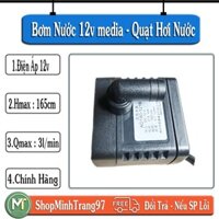 bơm nước 12v mini sử dụng cho quạt hơi nước quạt điều hòa