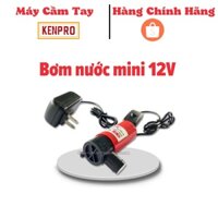 Bơm nước mini 12V cho máy cắt rãnh tường, máy khoan rút lõi-Máy bơm chìm mini