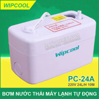 Bơm nước thải máy lạnh 220V 3W 10M 24L Wipcool PC-24A