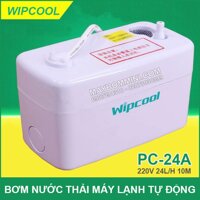Bơm nước thải máy lạnh 220V 3W 10M 24L Wipcool PC-24A