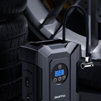 Bơm ô tô điện tử Suitu , bơm lốp xe ô tô tự ngắt, Máy bơm không khí không dây, bơm xe máy, xe đạp, bóng...