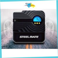 Bơm Ô Tô Mini Đồng Hồ Điện Tử Tự Động Ngắt Steelmate Bơm Siêu Nhanh