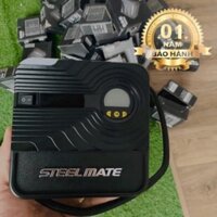 Bơm Ô Tô Mini Đồng Hồ Điện Tử Tự Động Ngắt Steelmate Bơm Siêu Nhanh -pkclc