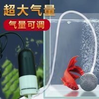 Bơm oxy bể cá, máy sục khí, bơm nuôi cá nhỏ, bộ lọc cực yên tĩnh, bộ oxy tích hợp ba trong một, bộ hoàn chỉnh nhỏ RQTT