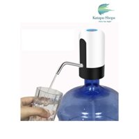 Bơm pin sạc công suất mạnh, bơm nước từ bình nước, hoặc bơm rượu, tiện dụng