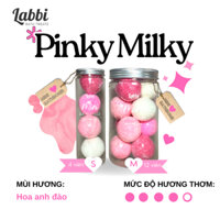 Bom sủi bồn tắm mini PINKY MILKY [Labbi] Mini Bath bomb/ Bomb tắm mini