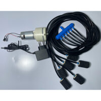 Bơm sủi, tạo oxy cho tôm cá kèm nguồn 12v sử dụng điện