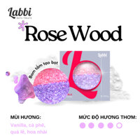 Bom tắm tạo bọt ROSE WOOD [Labbi] Bubble Bath bomb/ Viên tạo bọt bồn tắm
