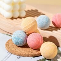 Bom tắm tinh dầu hoa hồng muối biển, tẩy tế bào chết, hòa tan nhanh, hộp quà tặng Ngày Quốc Khánh, dưỡng ẩm cho người lớn, không tạo bọt