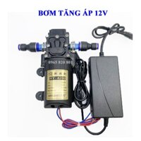 Bơm tăng áp 12v siêu khỏe + nguồn