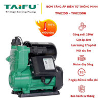 Bơm tăng áp điện tử 250W nước nóng và lạnh, chống cạn, chống cháy thông minh thế hệ mới TAIFU - Bảo hành 1 năm