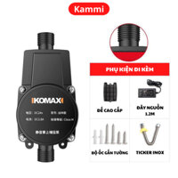 Bơm tăng áp Komax, bơm tăng áp mini tự ngắt, tăng áp vòi sen, máy lọc,...