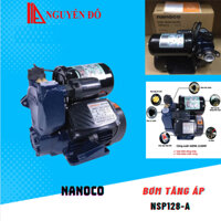 Bơm tăng áp nước nóng Nanoco NSP128-A với công suất 128W, bơm có cảm biến dòng chảy TỔNG KHO ĐIỆN NGUYỄN ĐÔ