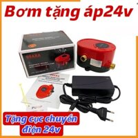 Bơm tăng áp Osaka 24V/ TẶNG KÈM CHUYỂN ĐIỆN sử dụng tăng áp bình nóng lạnh máy giặc. .