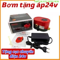 Bơm tăng áp Osaka 24V/ TẶNG KÈM CHUYỂN ĐIỆN sử dụng tăng áp bình nóng lạnh máy giặc. máy móc HCM