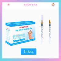 Bơm Tiêm 1ML 1CC 25G Sử Dụng Một Lần TANAPHAR Sử Dụng Trong Y Tế, Làm Đẹp