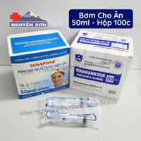 Bơm Tiêm 50ml/cc Sử Dụng 1 Lần - Hộp 25 cái