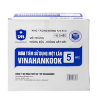Bơm tiêm 5ml Vinahankook (100 cái)