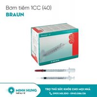 Bơm Tiêm Braun 1CC (40)