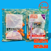 Bơm tiêm Insulin Dispovan U100 0.5ml