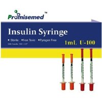 BƠM TIÊM INSULIN SYRINGE - 100 UI / Bơm Insulin 100 UI/1mL Promisemed