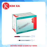 BƠM TIÊM INSULIN TIỂU ĐƯỜNG B.BRAUN OMNICAN 1C: 40đv (đỏ) / 100đv (cam) (hộp 100 cái)